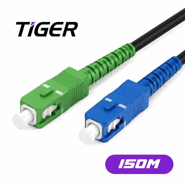 Tiger 150m SC/APC to SC/UPC Fiber Optic Cable - Byte Store