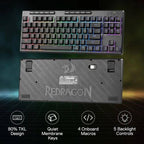 Redragon Shiva Pro K516 Tri-Mode RGB TKL Gaming Keyboard - Byte Store