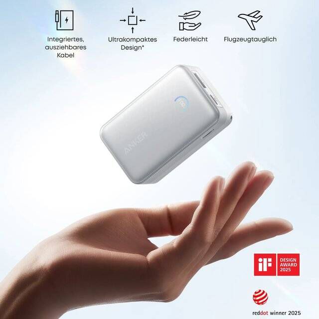 Anker Nano 10000mAh 45W Power Bank - Byte Store