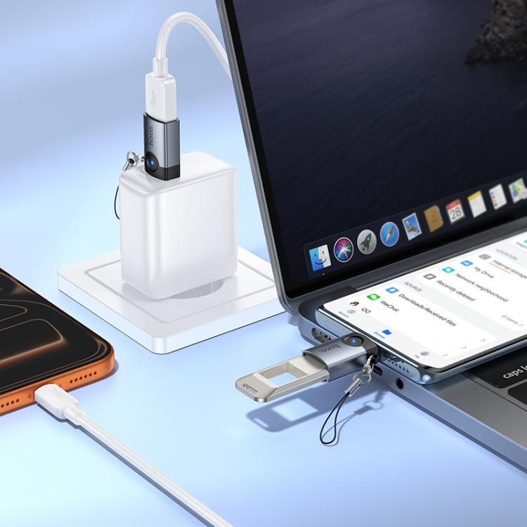 Hoco UA46C USB-C to USB-A 3.0 OTG Adapter - Byte Store