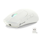 Attack Shark X5 Tri-Mode Wireless Gaming Mouse (White) - Byte Store