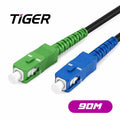 Tiger 90m SC/APC to SC/UPC Fiber Optic Cable - Byte Store