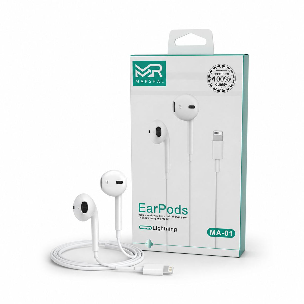 Marshal MA-01 Lightning EarPods - Byte Store