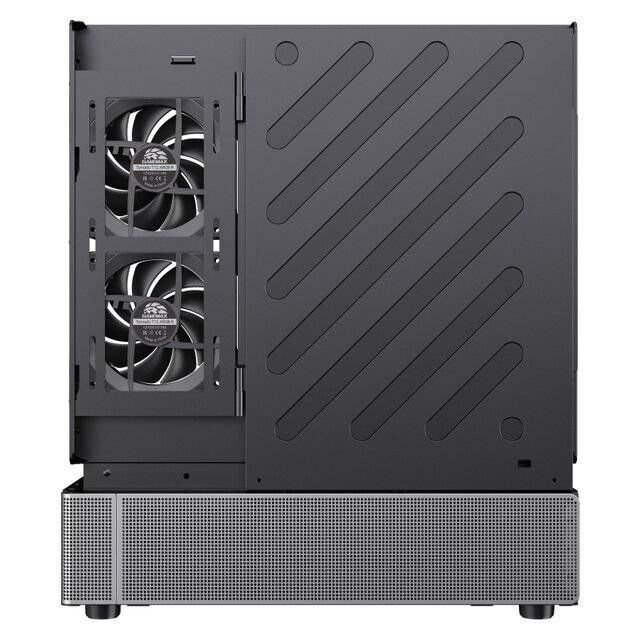 GameMax N90 Dual-Chamber 6-Fan PC Case (Black) - Byte Store