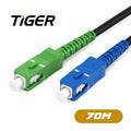 Tiger 70m SC/APC to SC/UPC Fiber Optic Cable - Byte Store