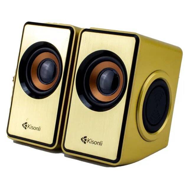 Kisonli T-007 USB Wired Stereo Speaker - Byte Store