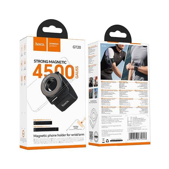 Hoco GT20 Magnetic Wrist & Arm Phone Holder - Byte Store