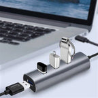 DM CHB010 Type-C to 4-Port USB 3.0 Hub - Byte Store