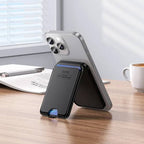 Hoco E91I Smart Magnetic Wallet Tracker with Apple Find My & Phone Stand - Byte Store