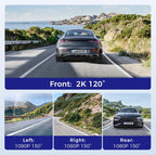 Azdome M660 4K - 4 Channel Dashcam