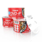 Tiger Blank DVD-R 4.37GB 120Min (50-Pack) - Byte Store