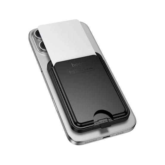 Hoco E91I Smart Magnetic Wallet Tracker with Apple Find My & Phone Stand - Byte Store